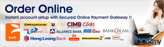 Instant account setup with Secured Online Payment Gateway !!